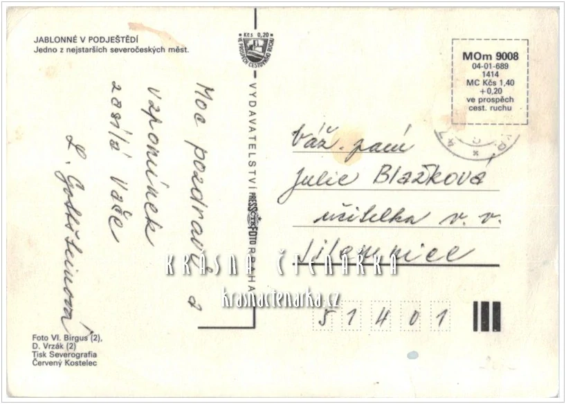 JABLONNÉ V PODJEŠTĚDÍ