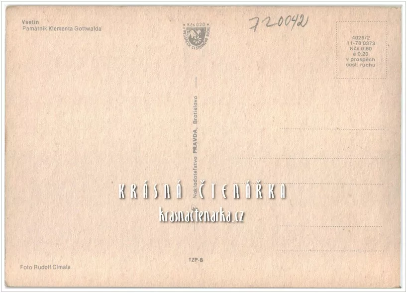 VSETÍN, Památník Klementa Gottwalda