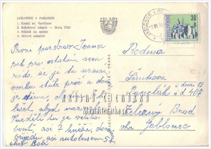 JABLONNÉ V PODJEŠTĚDÍ