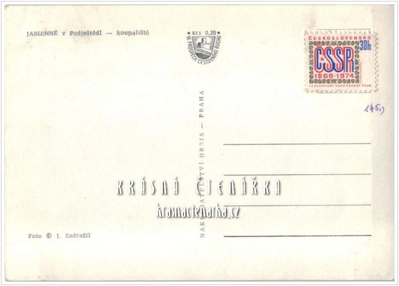 JABLONNÉ V PODJEŠTĚDÍ, Koupaliště