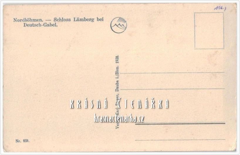 Zámek LEMBERK (vydáno 1928)