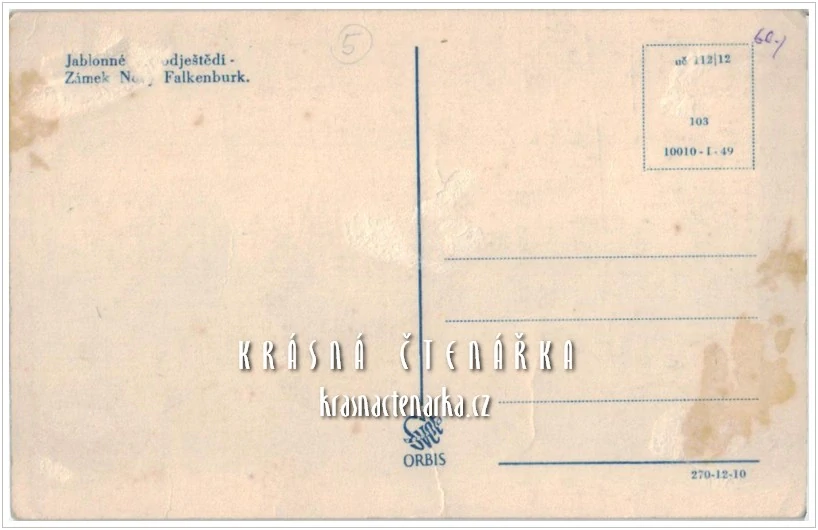 JABLONNÉ V PODJEŠTĚDÍ, Zámek Nový Falkenburk