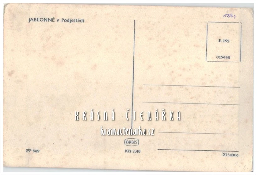 JABLONNÉ V PODJEŠTĚDÍ