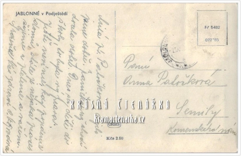 JABLONNÉ V PODJEŠTĚDÍ