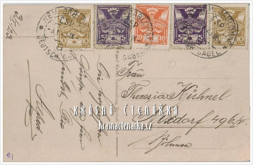 JABLONNÉ V PODJEŠTĚDÍ (Partie od vlakového nádraží)