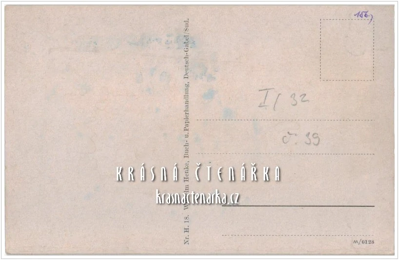 JABLONNÉ V PODJEŠTĚDÍ, bývalá Lorenzstrasse