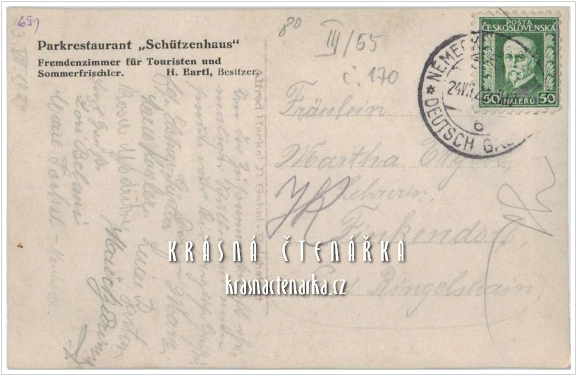 JABLONNÉ V PODJEŠTĚDÍ, bývalá sokolovna a kdysi dávno střelnice