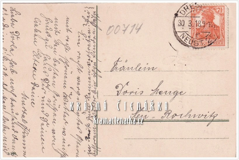 DĚTI na velikonoční pohlednici 