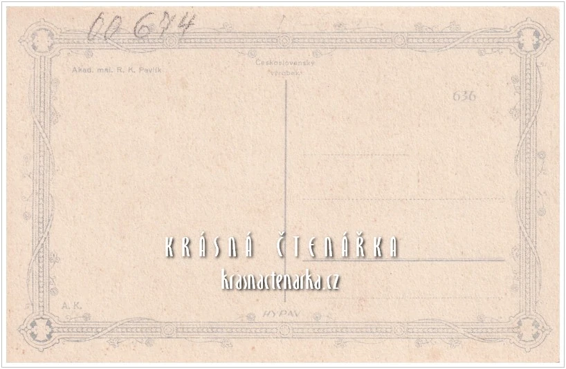 CHLAPEC s kyticí (il. A. K. Pavlík)