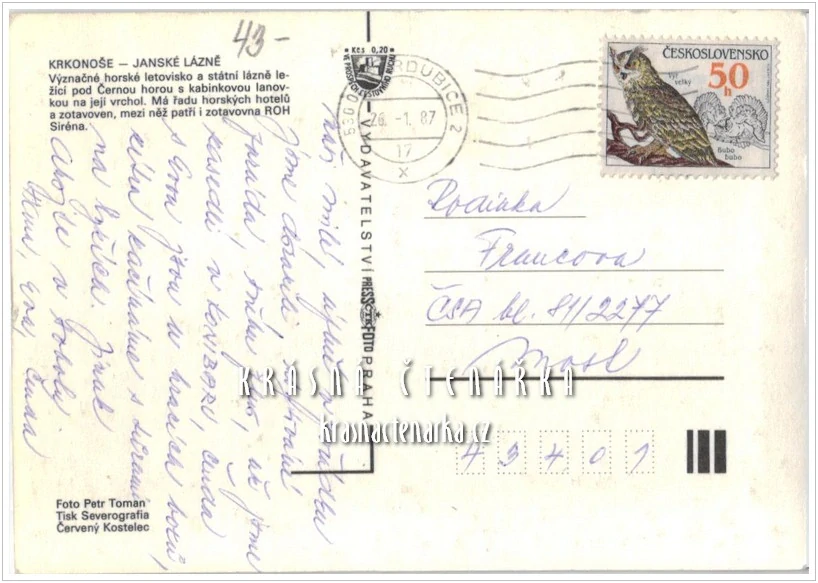 JANSKÉ LÁZNĚ, bývalý hotel či zotavovna Siréna