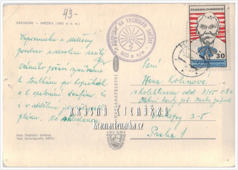 KRKONOŠE - Hora SNĚŽKA