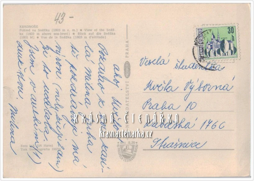 KRKONOŠE - Hora SNĚŽKA