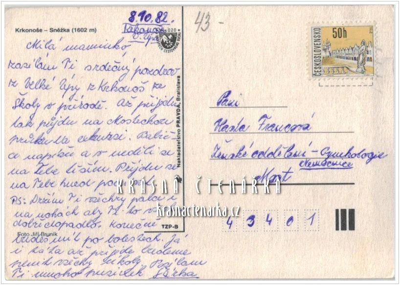 KRKONOŠE - Hora SNĚŽKA