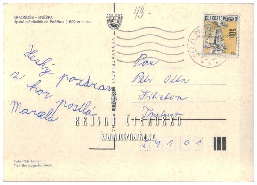 KRKONOŠE - Hora SNĚŽKA