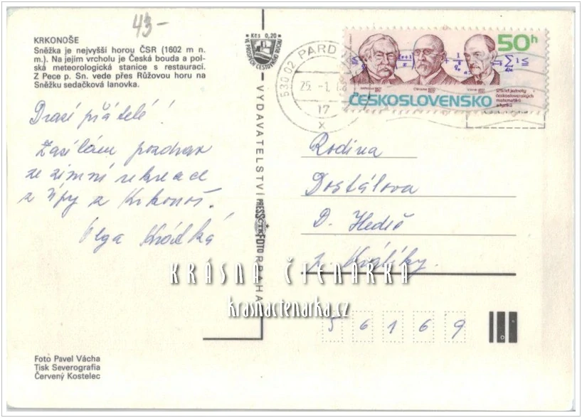 KRKONOŠE - Hora SNĚŽKA