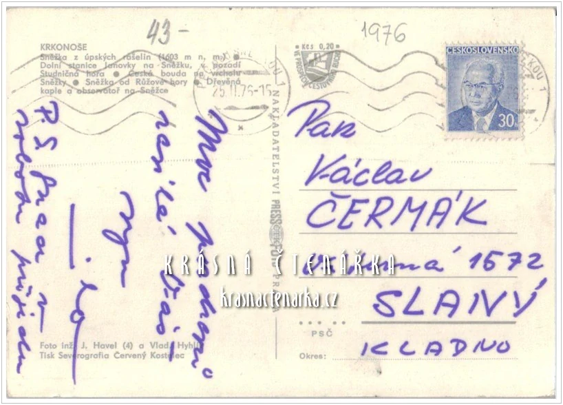 KRKONOŠE - Hora SNĚŽKA