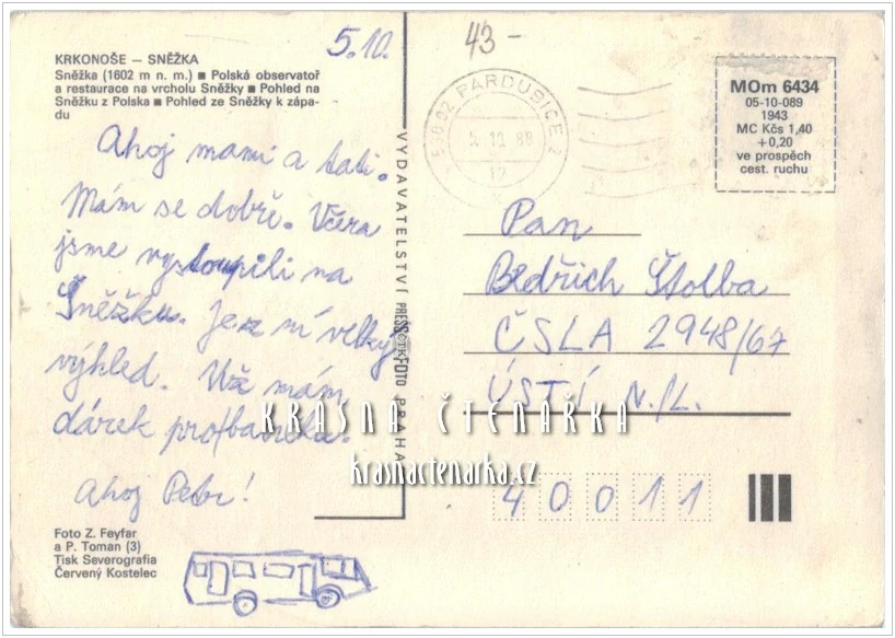 KRKONOŠE - Hora SNĚŽKA