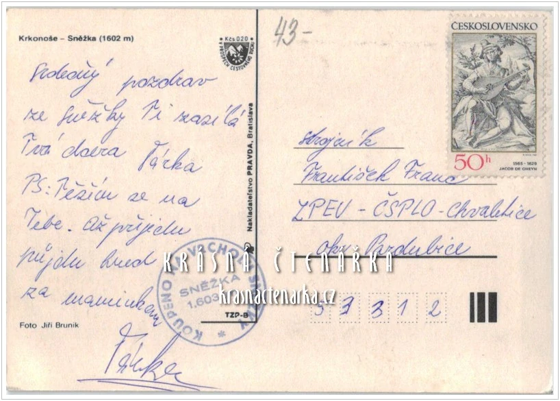 KRKONOŠE - Hora SNĚŽKA