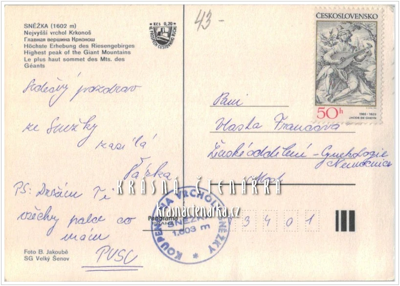 KRKONOŠE - Hora SNĚŽKA