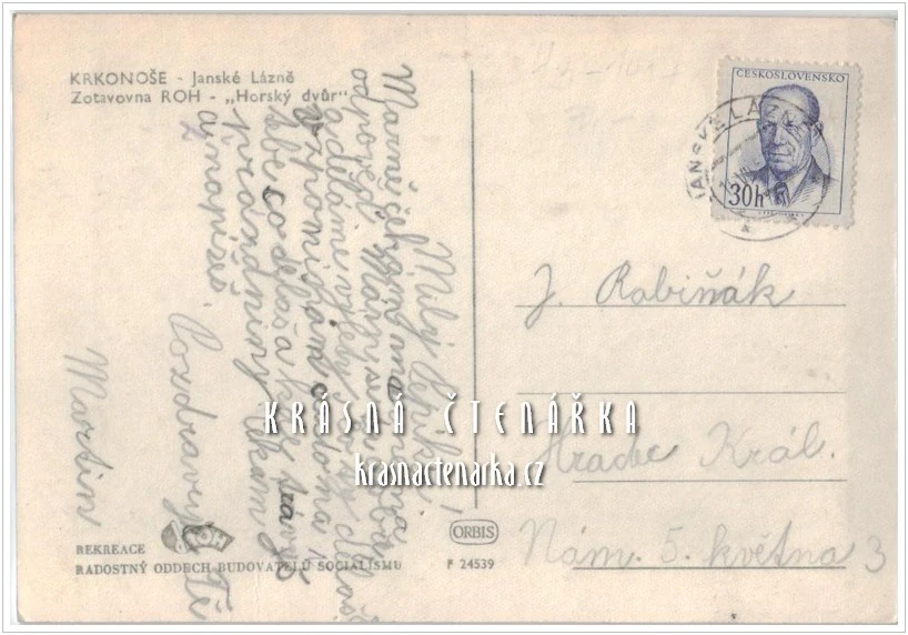 JANSKÉ LÁZNĚ, bývalé zotavovny ROH