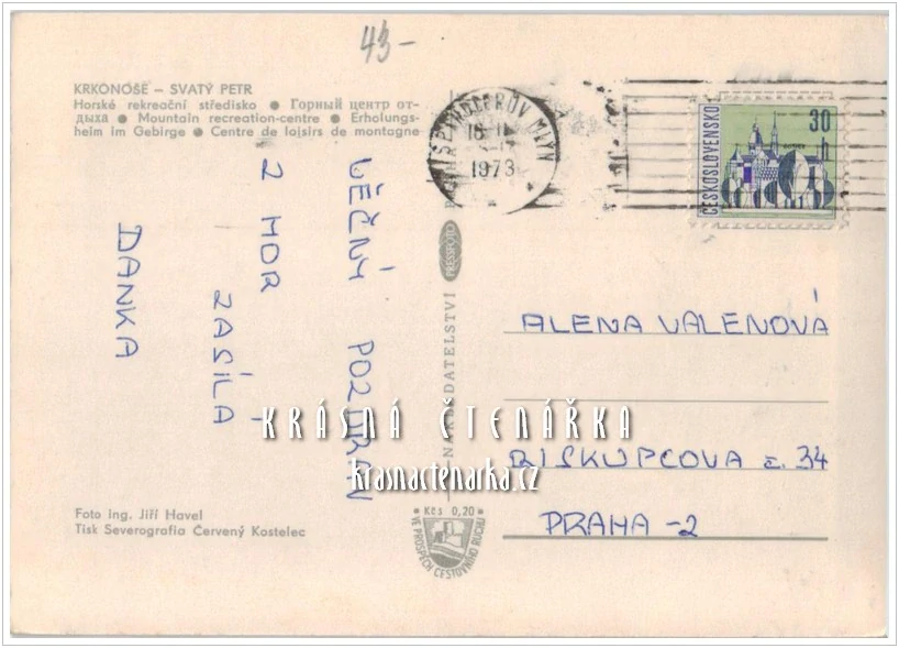 ŠPINDLERŮV MLÝN - SVATÝ PETR v zimě