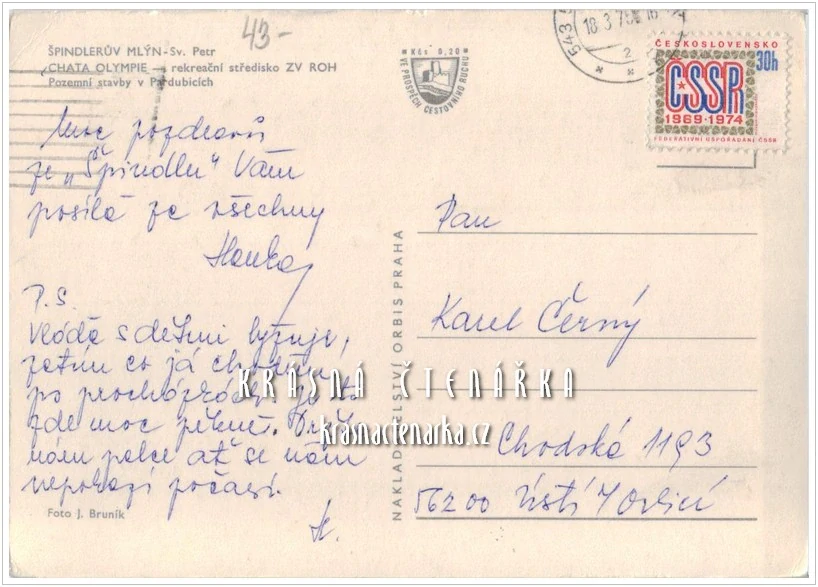 ŠPINDLERŮV MLÝN, Chata Olympie