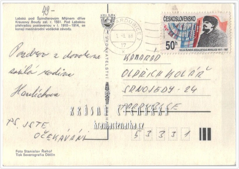 ŠPINDLERŮV MLÝN - LABSKÁ