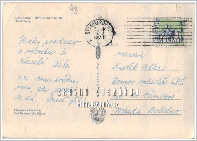 ŠPINDLERŮV MLÝN, Hotel Savoy