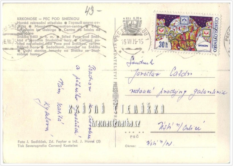 PEC POD SNĚŽKOU