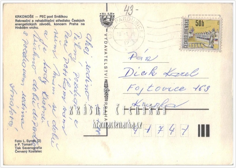 PEC POD SNĚŽKOU, Chata Energetik, nyní hotel