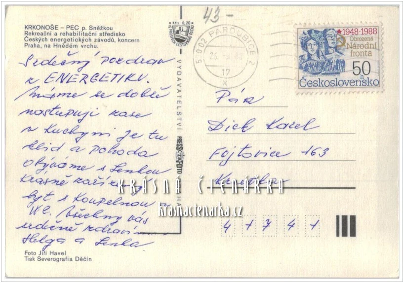 PEC POD SNĚŽKOU, Chata Energetik, nyní hotel