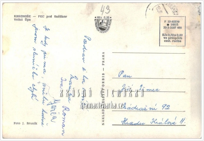 PEC POD SNĚŽKOU - VELKÁ ÚPA