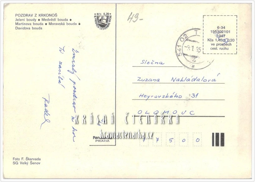 KRKONOŠE, Hotely a boudy