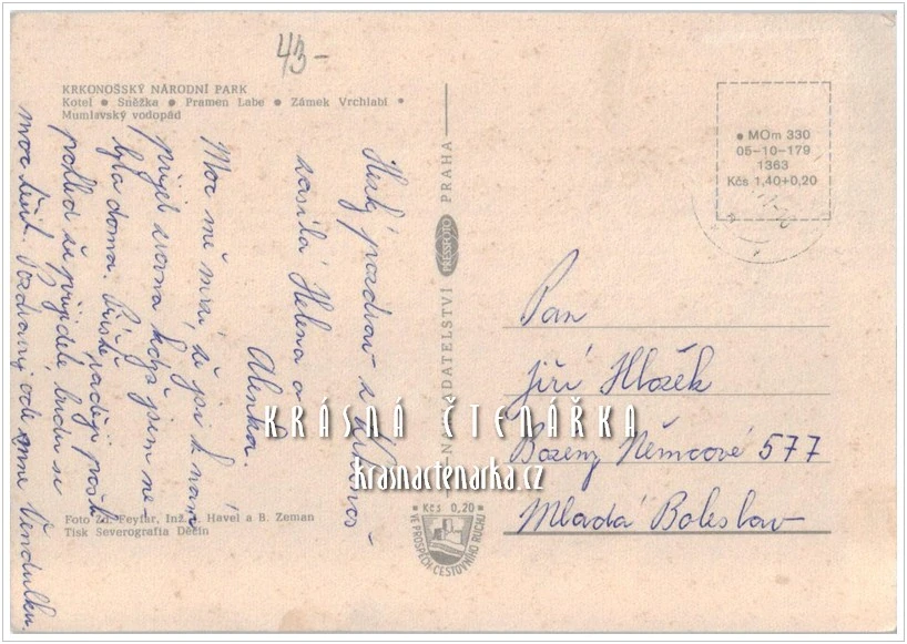 KRKONOŠE, Krkonošský národní park