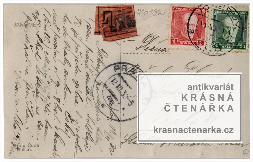 JAROMĚŘ (jez na Labi pod kostelem sv. Mikuláše)