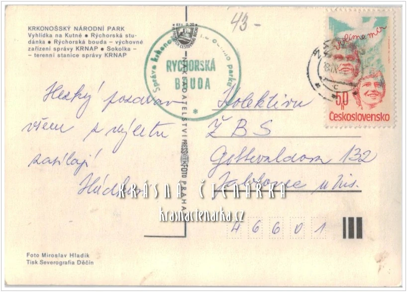 KRKONOŠE, Krkonošský národní park