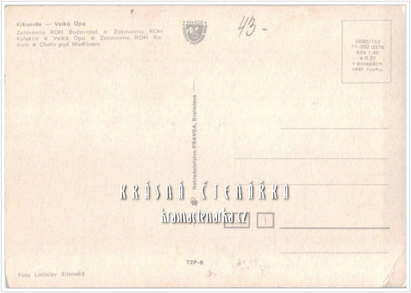 PEC POD SNĚŽKOU - VELKÁ ÚPA, Chaty a zotavovny