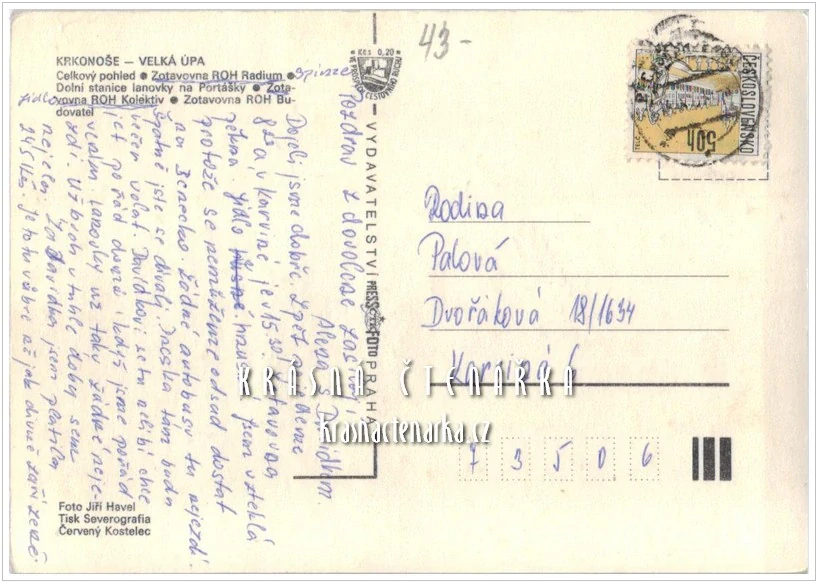 PEC POD SNĚŽKOU - VELKÁ ÚPA