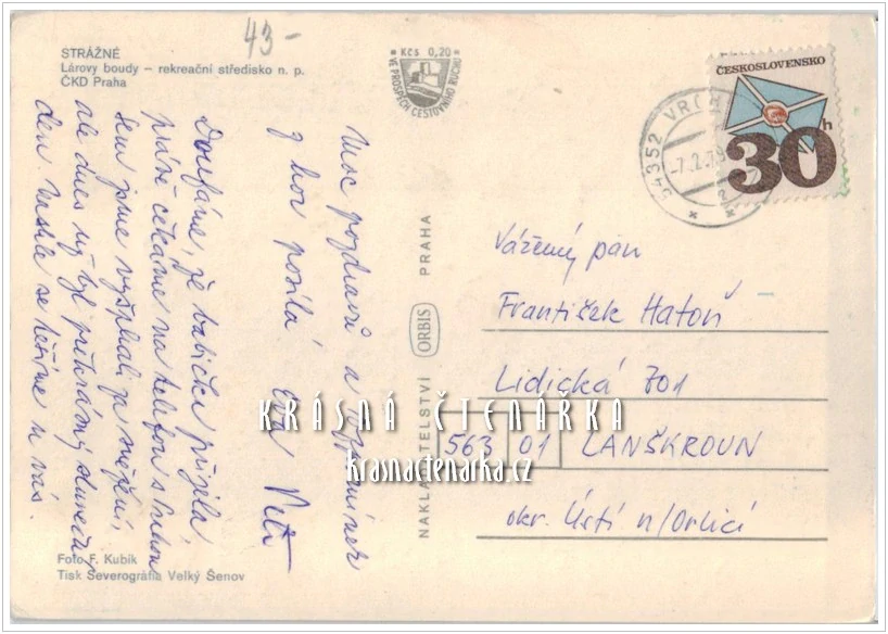 STRÁŽNÉ, Lárovy (Lahrovy) boudy