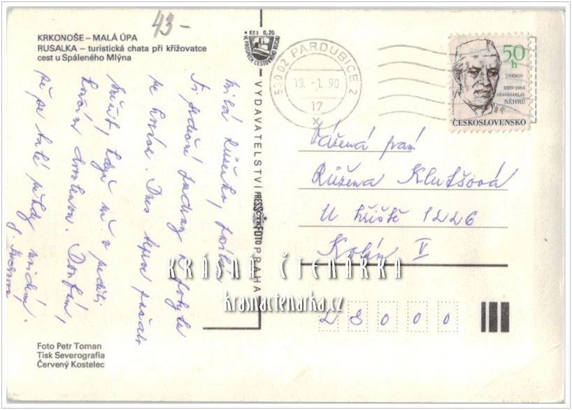 MALÁ ÚPA, Chata Rusalka