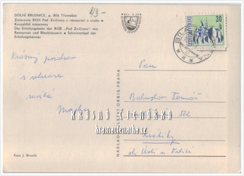 DOLNÍ BRUSNICE, Hotel Pod Zvičinou