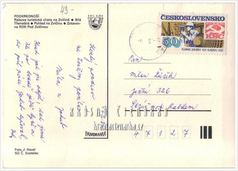 Pozdrav z PODKRKONOŠÍ