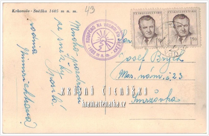 KRKONOŠE - Hora SNĚŽKA