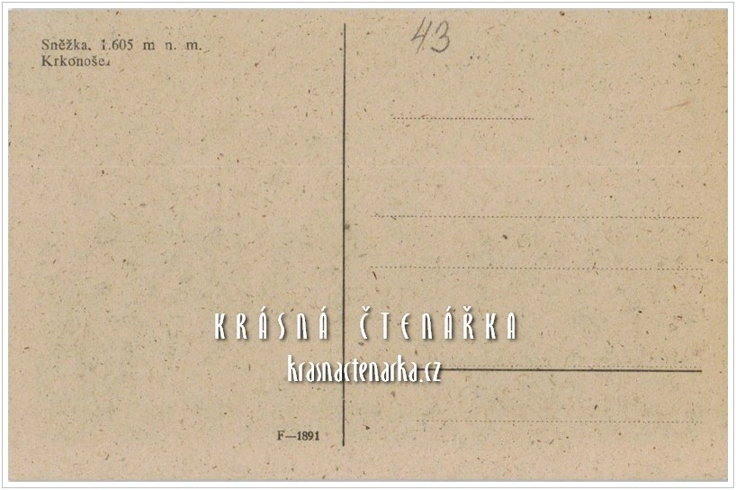 KRKONOŠE - Hora SNĚŽKA, Obří bouda a Slezský dům