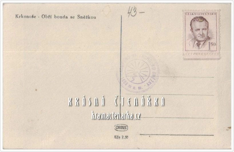 KRKONOŠE - Hora SNĚŽKA, Obří bouda a Slezský dům