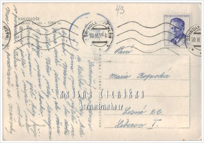 Špindlerův Mlýn, Původní LABSKÁ BOUDA cca v šedesátých letech