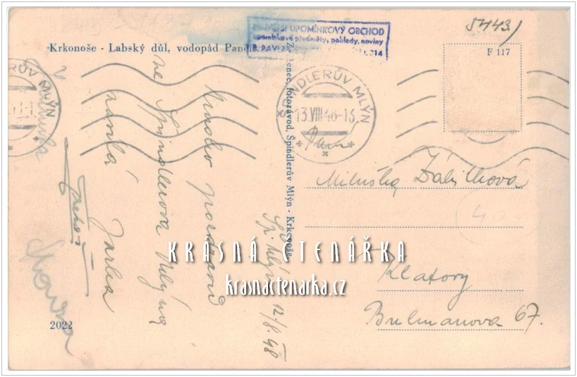 KRKONOŠE, Pančavský vodopád