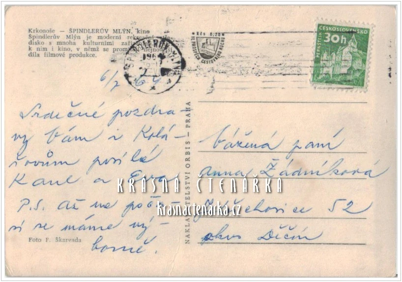 ŠPINDLERŮV MLÝN, Kino