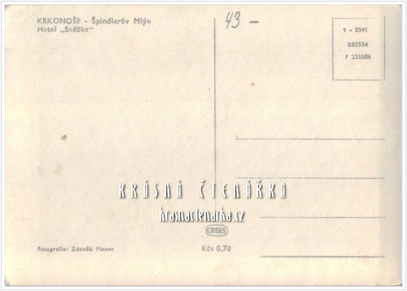 ŠPINDLERŮV MLÝN, Hotel Sněžka