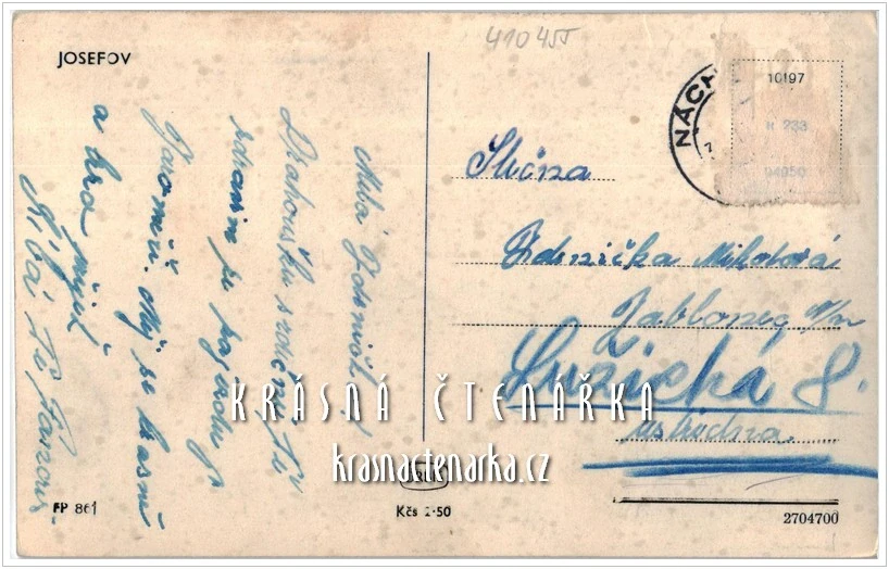 JAROMĚŘ - JOSEFOV, Náměstí i kašna